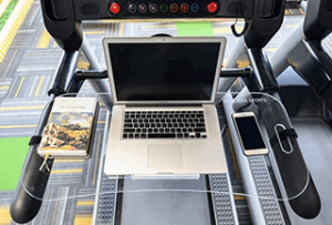 stylezone treadmill acrylic laptop holder