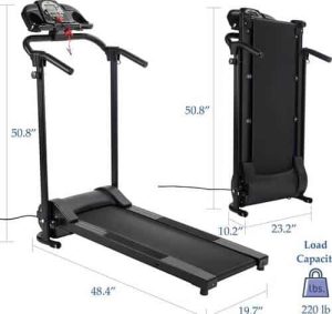 Zelus 750W Electric Foldable Treadmill