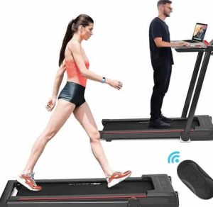 Goplus 3 in 1 - Electric Folding Treadmill with laptop holder